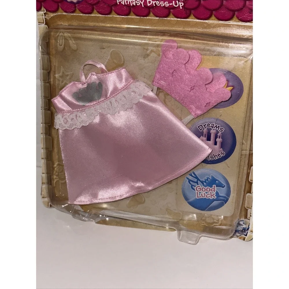 Lil Luvables Fluffy Factory Bear Wear Costume Fantasy‎ Dress Up Outfit Princess